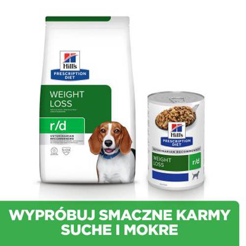 Hill's Prescription Diet r/d Weight Reduction, kurczak 4 kg