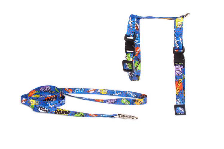 Zestaw dla kota - Graffiti Niebieskie 1475 10MM