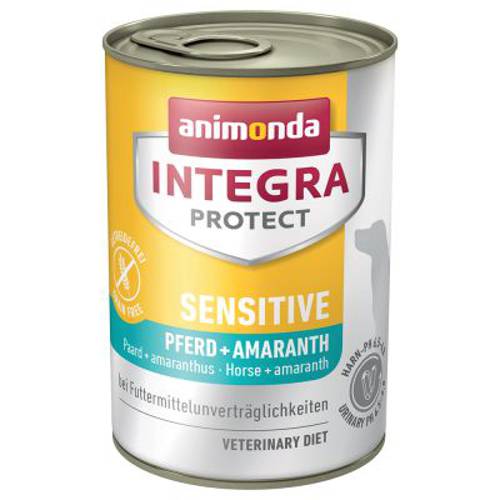 Animonda Integra Protect Sensitive, puszki Jagnięcina i amarantus, 6 x 400 g