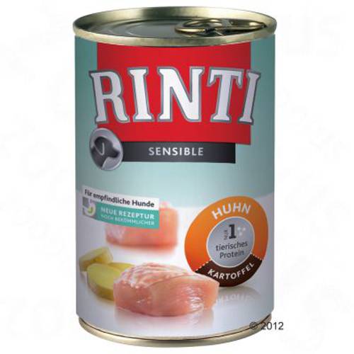 RINTI Sensible, 1  x 400 g Indyk z ziemniakami