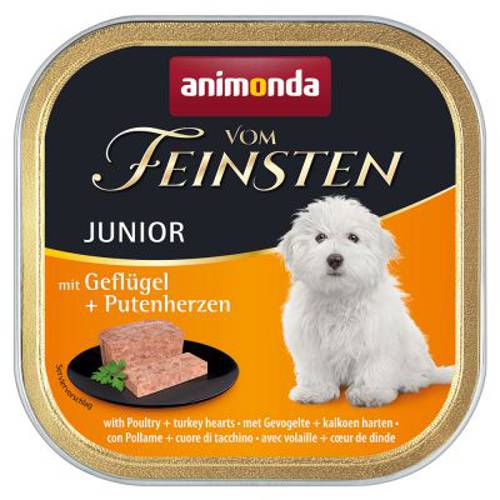 Animonda vom Feinsten Junior, 6 x 150 g Wołowina z drobiem