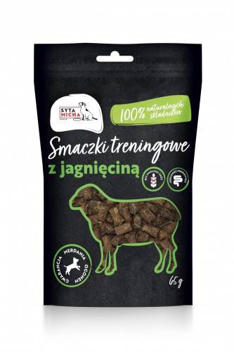 Smaczki treningowe z jagnięciną 65g