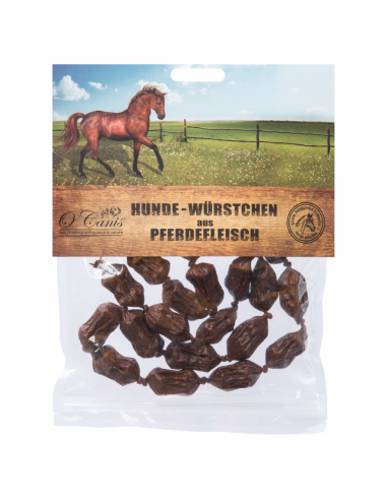 O'Canis Mini Kiełbaski z Koniny 100g dobry przysmak dla psa