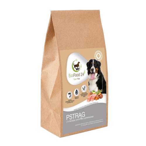 Karma sucha dla psa - Pstrąg z łososiem, batatami i szparagami 6kg