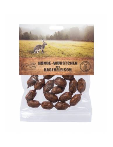 O'Canis Mini Kiełbaski z Zająca 100g dobry przysmak dla psa