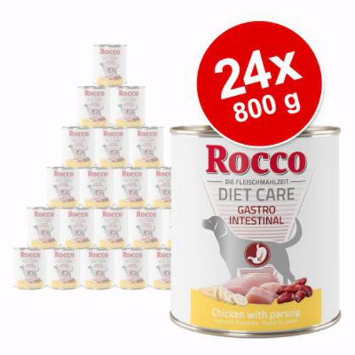 Rocco Diet Care Gastro Intestinal, kurczak z pasternakiem, 800 g 24 x 800 g