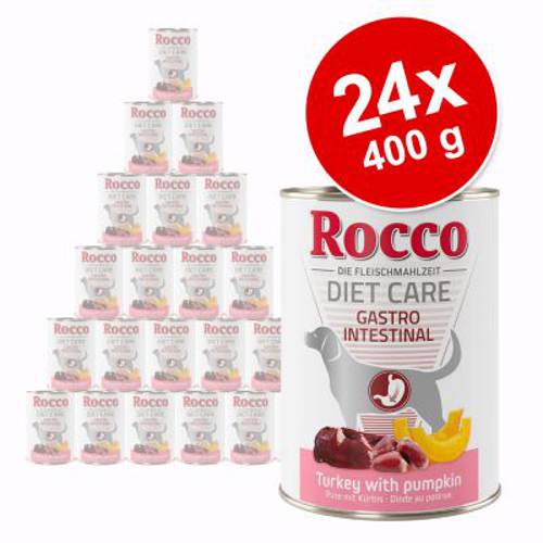 Rocco Diet Care Gastro Intestinal, indyk z dynią 12 x 400 g