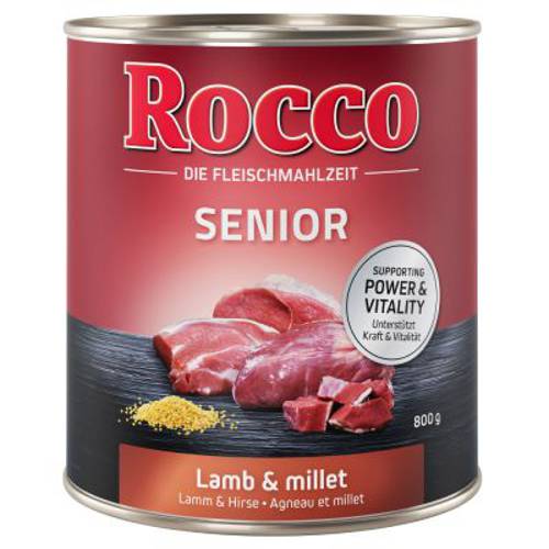 Rocco Senior, 6 x 800 g Jagnięcina z prosem