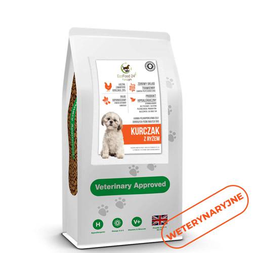 Karma sucha dla psa - Kurczak z ryżem 6kg