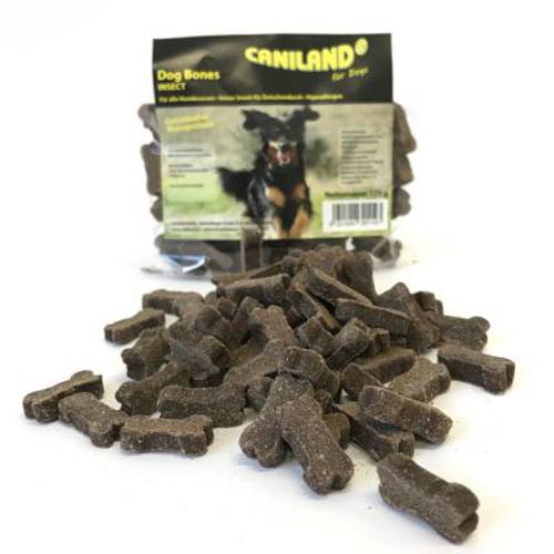 Caniland Dog Bones Insect, przysmak z owadów 2 x 175 g