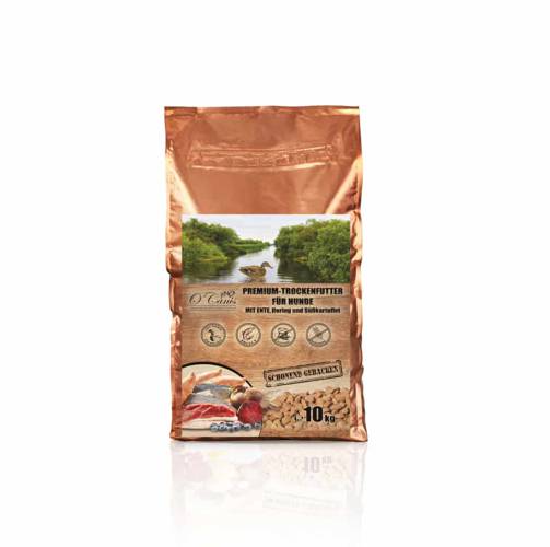 O'Canis karma pieczona z kaczką, śledziem i słodkim ziemniakiem 10kg