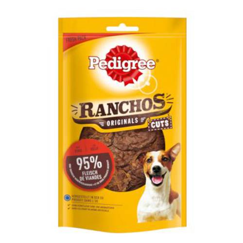 Pedigree Ranchos Original Cuts, 65 g Wołowina