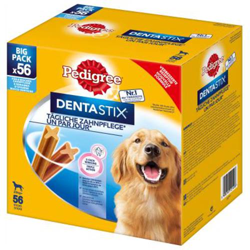 Pedigree DentaStix codzienna pielęgnacja zębów Dla średnich psów (10–25 kg), 128 g, 5 szt.