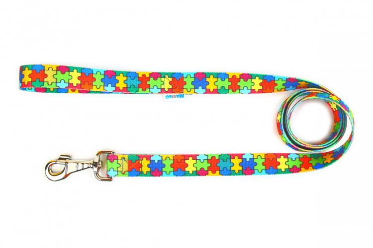 Smycz Prosta - Puzzle 0697 30MM 130CM