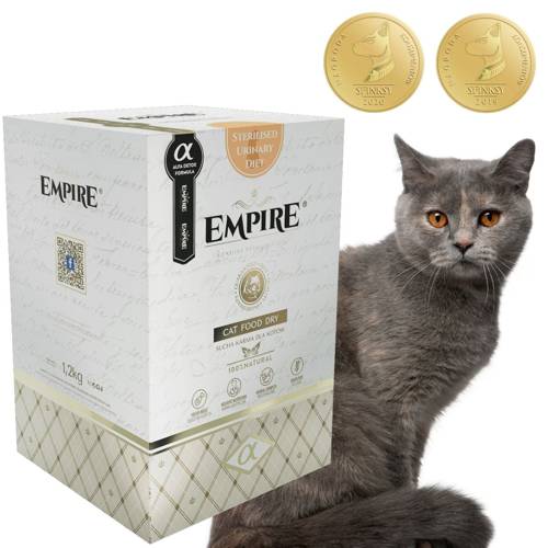 EMPIRE Hipoalergiczna Karma dla Kotów po Sterylizacji 1,2kg