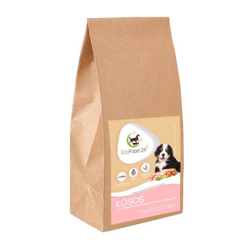 Karma sucha dla psa - Łosoś z plamiakiem, błękitkiem, batatami i szparagami 6kg