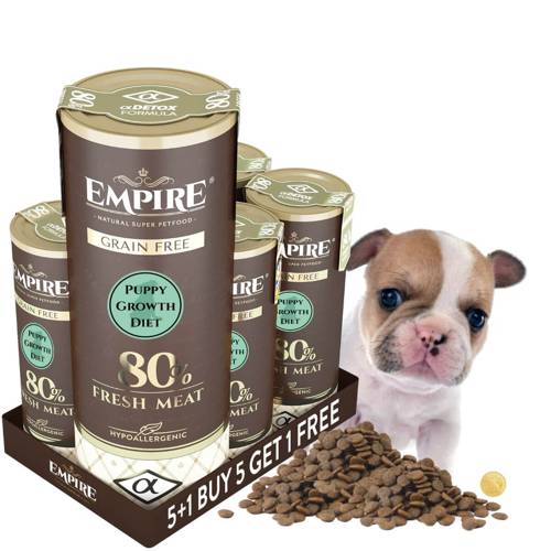 EMPIRE Hipoalergiczna Karma dla Szczeniaków i Juniorów Małych Ras |340g 5+1 PROMO|