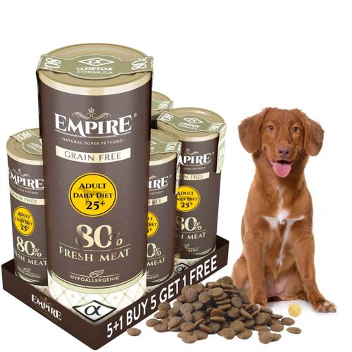 EMPIRE Hipoalergiczna Karma dla Psów Dorosłych Dużych Ras |340g 5+1 PROMO|