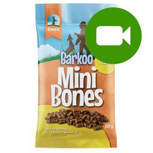 Barkoo Mini Bones półwilgotne, 200 g Z jagnięciną