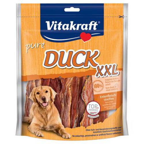 Vitakraft pure DUCK XXL paski z kaczki 2 x 250 g
