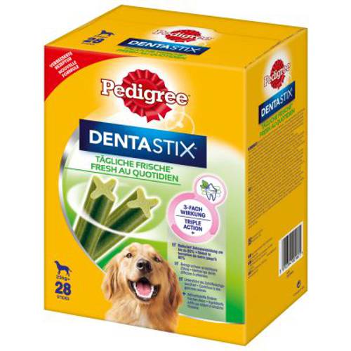 Pedigree DentaStix Fresh Dla dużych psów, 1080 g, 28 szt.