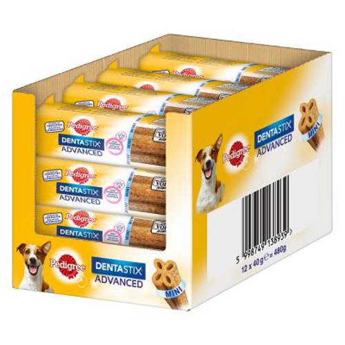 Pedigree Dentastix Advanced Dla średnich psów (10–25 kg), 80 g