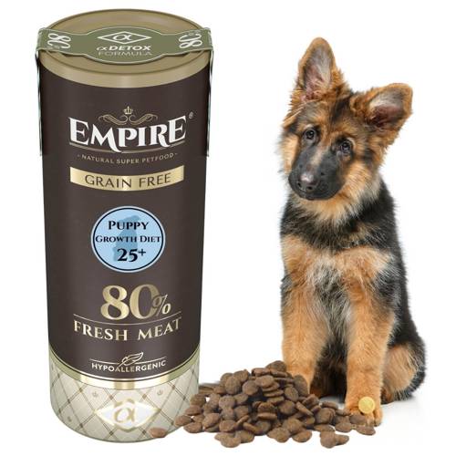 EMPIRE Hipoalergiczna Karma dla Szczeniaków i Juniorów OWCZARKA 340g