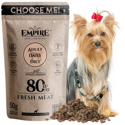 Empire Petfood Karma dla Dorosłych Yorków 50g NA PRÓBĘ