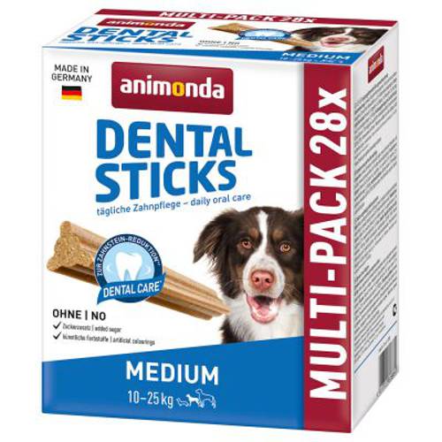 Pakiet mieszany Animonda Dental Sticks Medium, 4 x 180 g 4 x 180 g (28 sztuk)