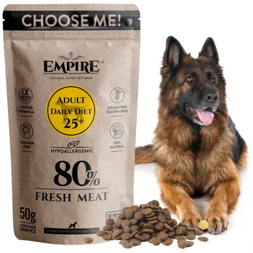 Empire Petfood Karma dla Dorosłego Owczarka Niemieckiego 50g NA PRÓBĘ