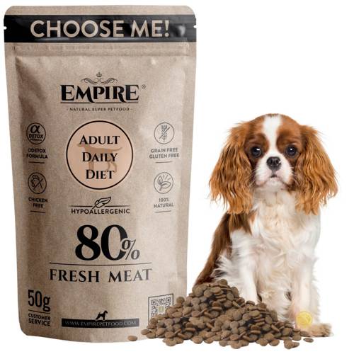 Empire Petfood Karma dla Psów Dorosłych Małych Ras 50g NA PRÓBĘ