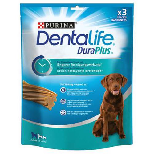 Purina Dentalife DuraPlus dla dużych psów  30 szt. (10 x 243 g)