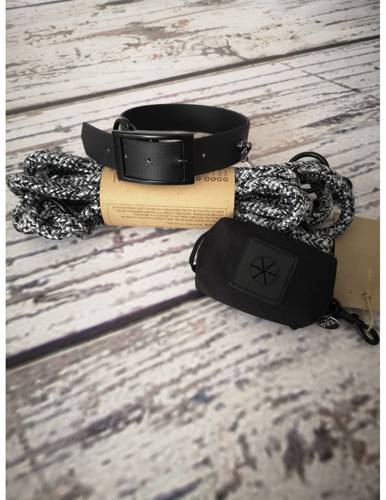 Smycz linowa przepinana 3m S Siła Czerni