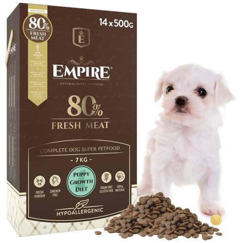 EMPIRE Hipoalergiczna Karma Dla Szczeniaków i Juniorów Maltańczyka 7kg (14x500g)