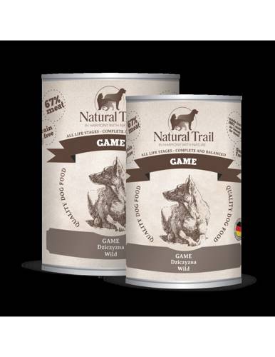 Natural Trail Dog Game (jeleń, sarna) 400g