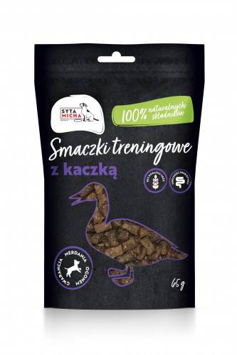 Smaczki treningowe z kaczką 65g