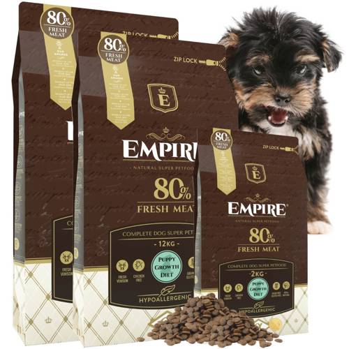 EMPIRE Hipoalergiczna Karma Dla Szczeniaków i Juniorów YORKA 24kg + 2kg GRATIS!