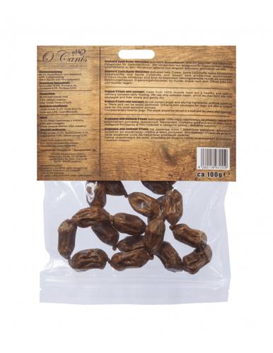 O'Canis Mini Kiełbaski z Wołowiny 100g dobry przysmak dla psa