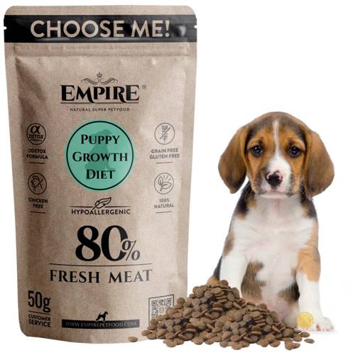 EMPIRE Hipoalergiczna Karma Dla Szczeniaków i Juniorów Beagle 50g NA PRÓBĘ