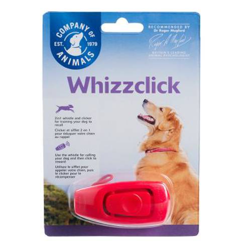 Company of Animals Whizzclick gwizdek z klikerem, czerwony 1 szt.