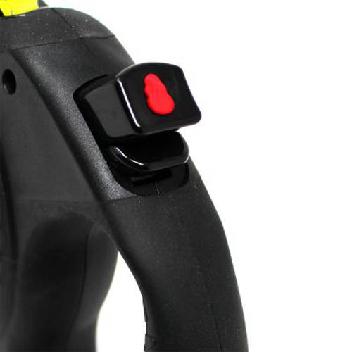 KONG Reflect smycz automatyczna, czarna M: do 30 kg, dł. ok. 5 m