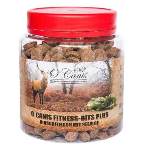 O'Canis Fitness-Bits PLUS jeleń z algami i selerem 300g przysmak trenerski dla psa