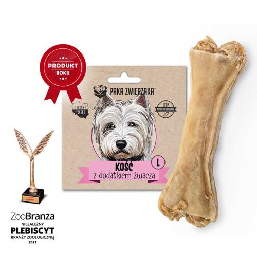 PAKA ZWIERZAKA Kość z dodatkiem żwacza L
