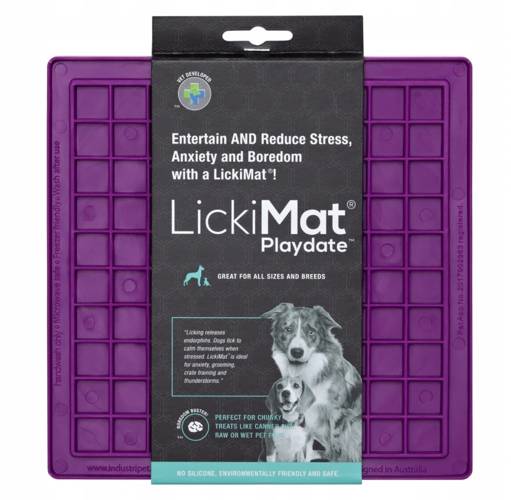 Mata LickiMat® PLAYDATE fioletowa