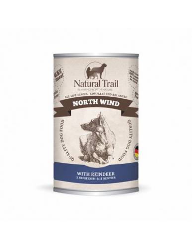 Natural Trail North Wind (królik, renifer, gęś)  400g