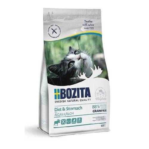 BOZITA Diet & Stomach Grain Free z łosiem 400g