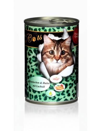 O'canis Królik Drób karma mokra dla kota 400g