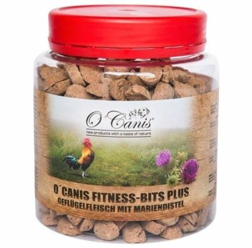 O'Canis Fitness-Bits PLUS drób z ostropestem 300g przysmak trenerski dla psa