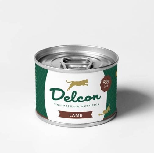 Delcon Cat Pate Adult Lamb (jagnięcina) puszka 85g