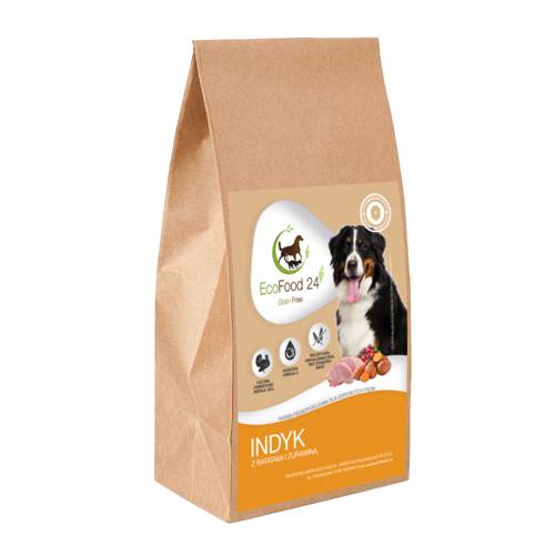 Karma sucha dla psa - Indyk z batatami i żurawiną 6kg